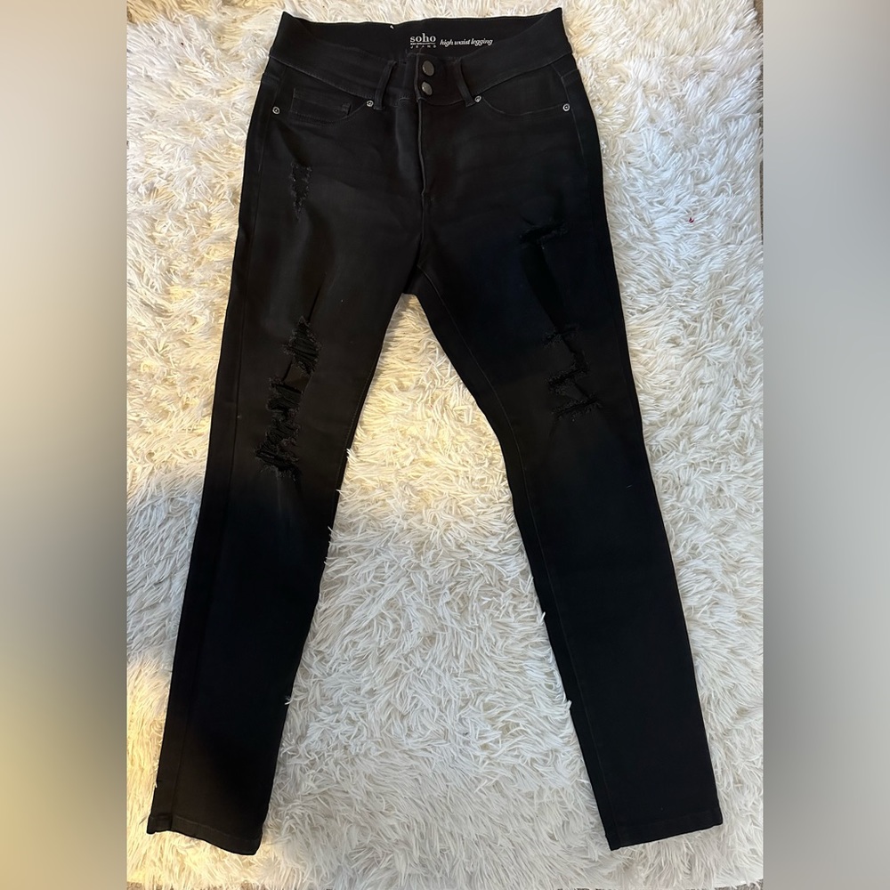 Old navy high waisted soho black jeans